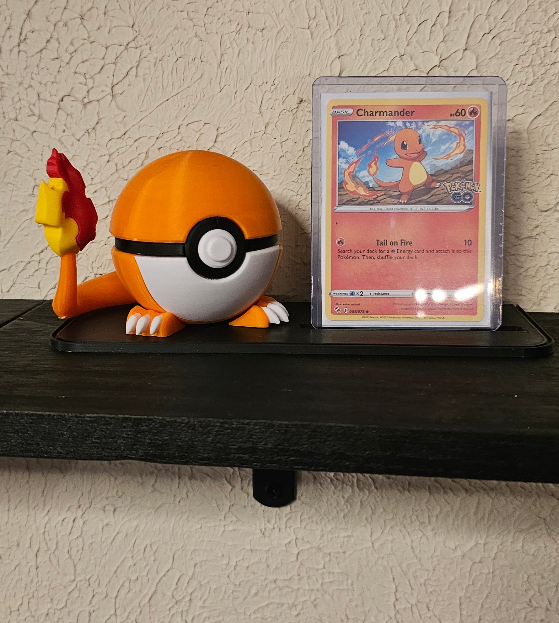Charmander Custom 3D Printed Figure