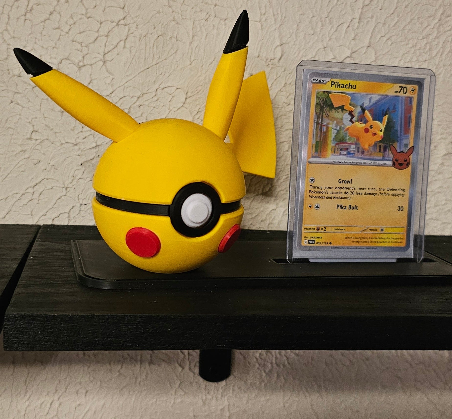 Pikachu Custom 3D Printed Figure